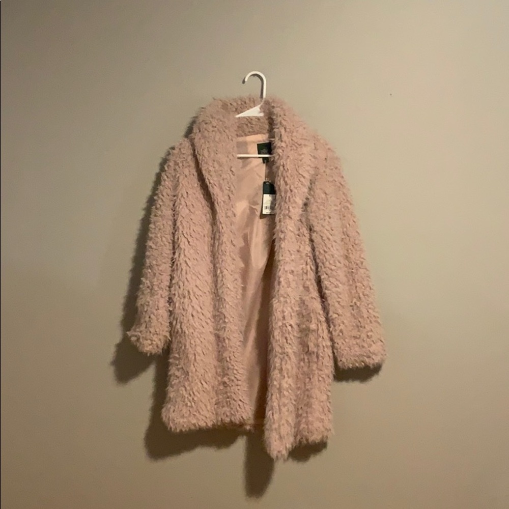 Wild Fable Pink Fuzzy Cardigan- Warm- Small w/Tags